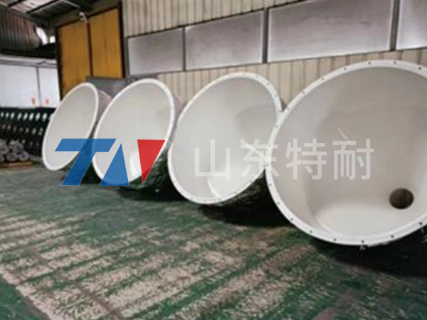 料倉(cāng)噴涂白色ETFE